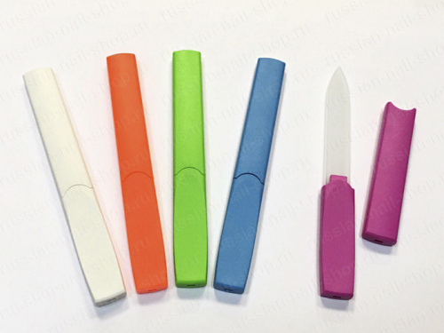 Пилка для ногтей стеклянная Velganza с колпачком Пилка для ногтей стеклянная Velganza с колпачком