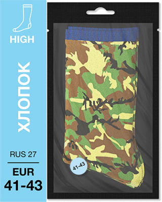 MILV Носки Хлопок 107 High F-01 RUS 27/EUR 41-43