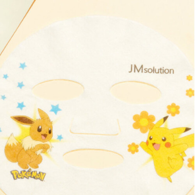 JMsolution Маска тканевая омолаживающая с галактомисисом Stamp in galactomyces mask pokemon 30 мл.