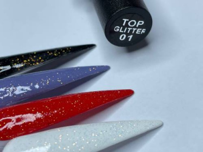 SHOKOlak Топ с глиттером TOP GLITTER 10 мл.