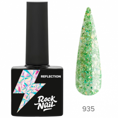 RockNail Гель-лак Reflection 935 Alien Superstar 10 мл. RockNail Гель-лак Reflection 935 Alien Superstar 10 мл.