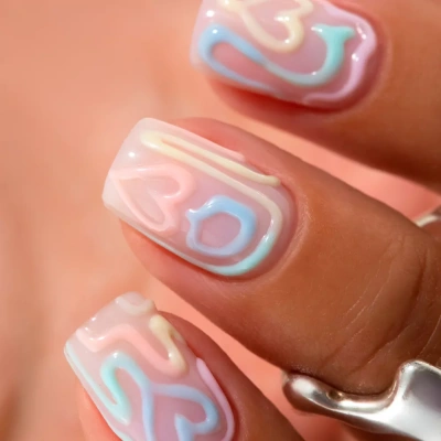 MoodNail 3D Gel для объемного дизайна Pink 15 г. MoodNail 3D Gel для объемного дизайна Pink 15 г.