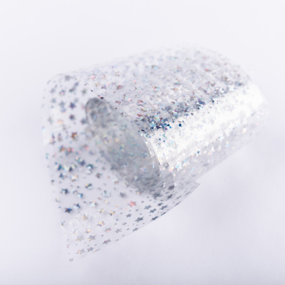 TNL Фольга для литья голографические звезды