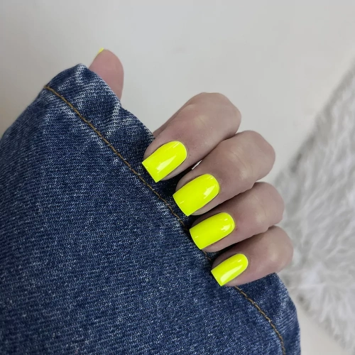 MoodNail Гель-лак Glow Neon Yellow  10 г.