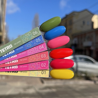 NIK nails гель-лак Tetris 01 8 г. NIK nails гель-лак Tetris 01 8 г.