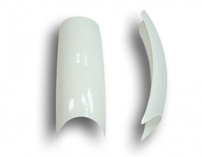 Типсы Justnail Ellipse French White 1 (Y1NF80B) 50 шт./пакет