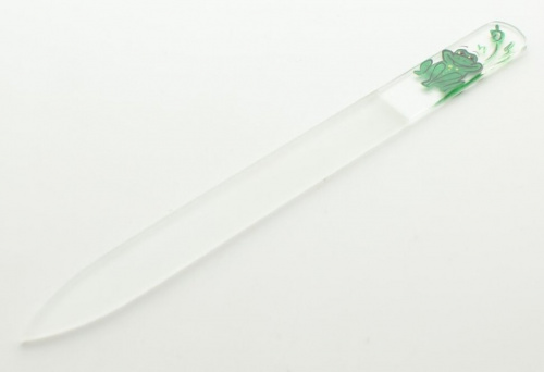 Пилка стеклянная Bohema с дизайном 140 мм.