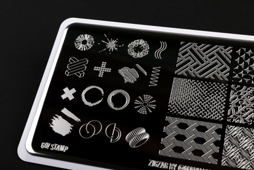 Go Stamp Пластина для стемпинга 080 Zigzag