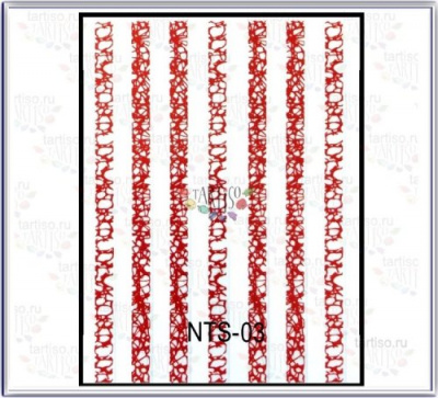 Наклейки Tartiso Полоски NTS-03 Наклейки Tartiso Полоски NTS-03