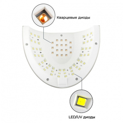 MANITA Professional Лампа LED/UV Серая 54W MP-111 с кварцевыми диодами MANITA Professional Лампа LED/UV Серая 54W MP-111 с кварцевыми диодами