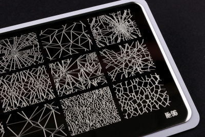 Go Stamp Пластина для стемпинга 096 Broken Mirror