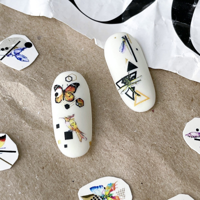 IBDI NAILS Слайдер дизайн AIR FOIL 040