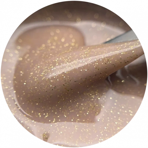 Опция Гель моделирующий камуфлирующий с блестками №102 15 мл.