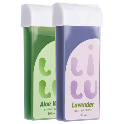 LILU Воск теплый в картридже 100 мл. 10 Aloe Vera (средней плотности) LILU Воск теплый в картридже 100 мл. 10 Aloe Vera (средней плотности)