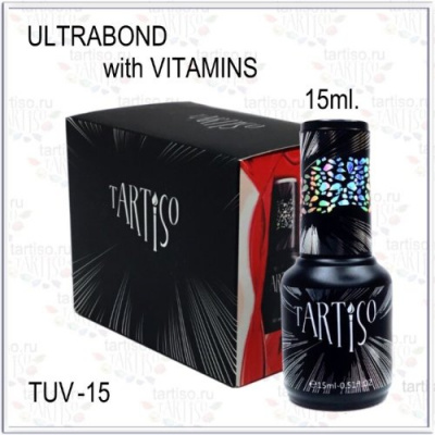 TARTISO ULTRABOND WITH VITAMINS (двухсторонний скотч) ультрабонд с витаминами 15 мл. TUV-15