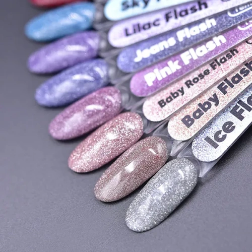 Patrisa Nail светоотражающий гель-лак Baby Rose Flash 3,5 мл.