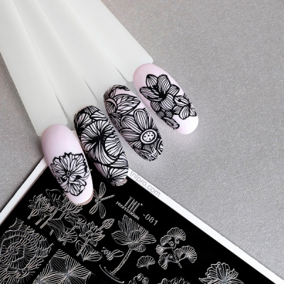 Пластина для стемпинга TNL Premium - florist (081) 271799