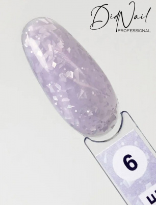 DidNail Professional Камуфлирующая база с блестками Pretty Base 6 10 мл. DidNail Professional Камуфлирующая база с блестками Pretty Base 6 10 мл.