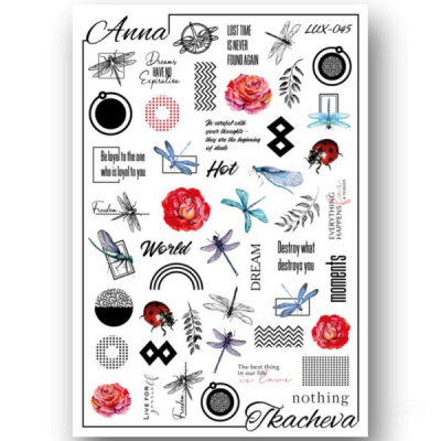 2D Слайдер-дизайн by Anna Tkacheva LUX-045