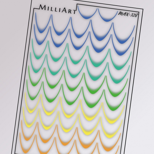 Слайдер-дизайн MILLIART NAILS MAX-328
