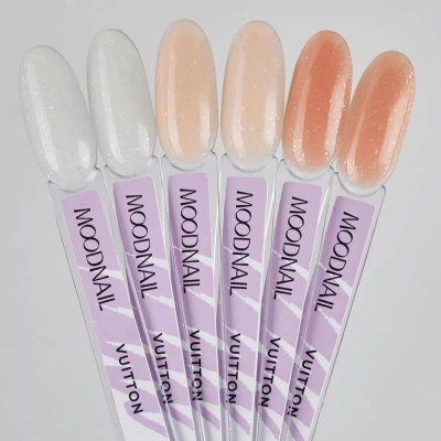 MoodNail База Vuitton Beige and Silver 10 г.