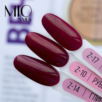 MIO Nails Гель-лак Основная палитра Z-10 Рубиновое колье 8 мл.