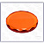Стекло для клея круглое оранжевое TARTISO GLKC-6