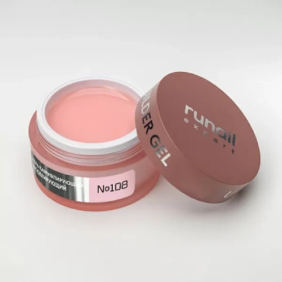 Runail Гель моделирующий UV BUILDER GEL Expert №108 50 г. банка Runail Гель моделирующий UV BUILDER GEL Expert №108 50 г. банка