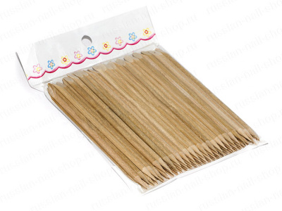 Палочки для маникюра, деревянные Mirage скошенный/острый 100 шт./уп. 11,4 см. M0011-100 Палочки для маникюра, деревянные Mirage скошенный/острый 100 шт./уп. 11,4 см. M0011-100