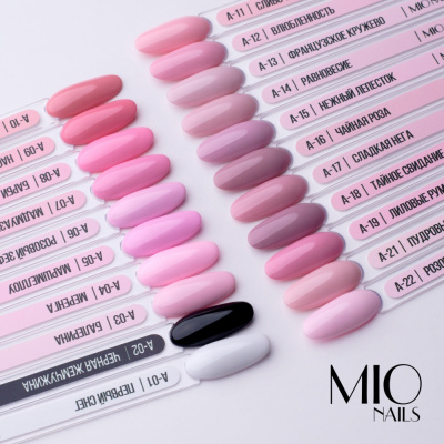 MIO Nails Гель-лак Основная палитра A-20 Цветок сакуры 8 мл.