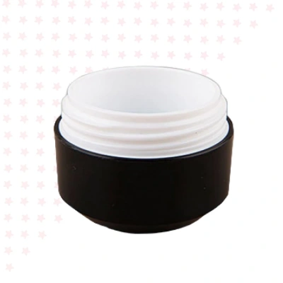 Баночка для геля черная 30 г. (усеченная крышка)