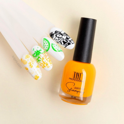 Пластина для стемпинга TNL Premium - hawaii (072) 271706