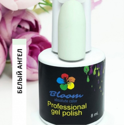 Bloom гель-лак №1 Белый Ангел 8 мл.
