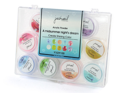 Набор акриловых пудр Justnail A midsummer nights dream (Y1EZ9100) 10 шт./6 гр. набор Набор акриловых пудр Justnail A midsummer nights dream (Y1EZ9100) 10 шт./6 гр. набор