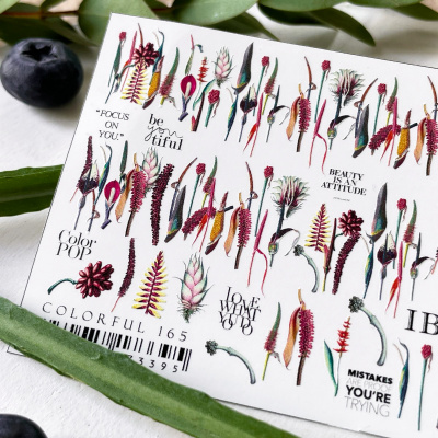 IBDI NAILS Слайдер дизайн COLORFUL 165