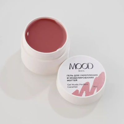 MoodNail Гель Nude Perfect Caramel 14 г. MoodNail Гель Nude Perfect Caramel 14 г.