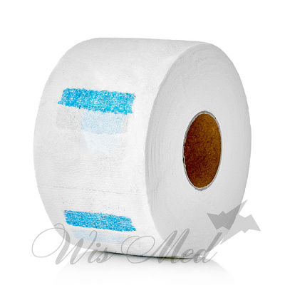 SAFETY Воротнички бумажные, белые, на картонной втулке, 6,5х32,5см., с перфорацией, на липучке 5 рулонов/100 шт./рулон