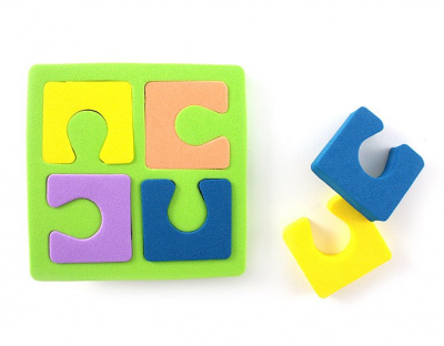 Разделители для пальцев ног (Y1ZC101A) Зеленый квадрат