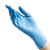 BENOVY перчатки нитриловые текстурированные на пальцах размер XS Голубые 100 шт./уп.