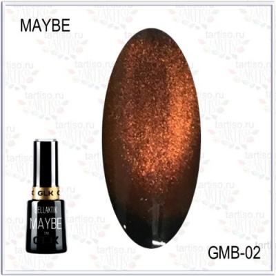 GELLAKTIK MAYBE 5D магнитный гель-лак 12 мл. GMB-02 GELLAKTIK MAYBE 5D магнитный гель-лак 12 мл. GMB-02