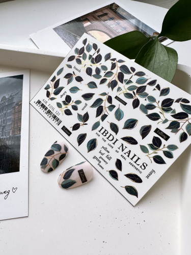 IBDI NAILS Слайдер дизайн AIR FOIL 121