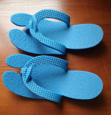 Россия Тапочки Синие 5 мм 5 пар в уп.