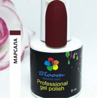 Bloom гель-лак №96 Марсала 8 мл.