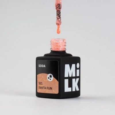 Milk Гель-лак Soda 521 Fanta Fun 9 мл.