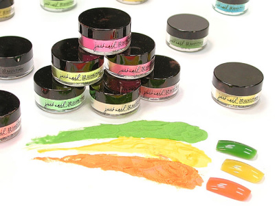 Акриловая пудра Justnail Y1EZ712A Neon Yellow 5 гр.