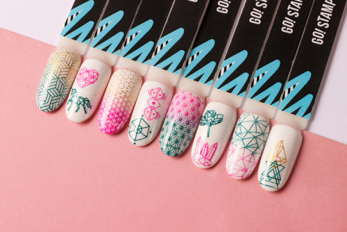 Go Stamp Пластина для стемпинга 001 Angles