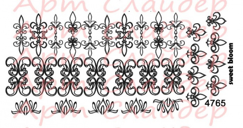 Слайдер-трафарет Sweet Bloom 4765