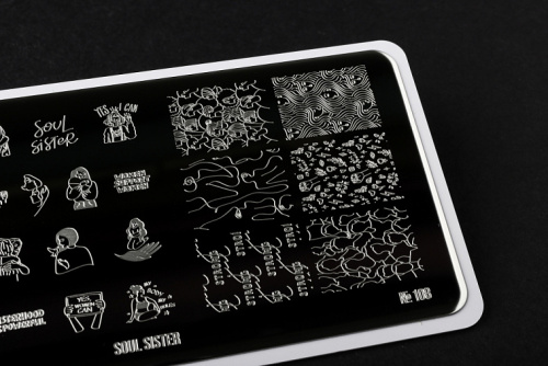 Go Stamp Пластина для стемпинга 108 Soul Sister