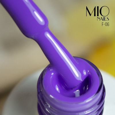 MIO Nails Гель-лак Основная палитра F-06 Черничное варенье 8 мл.