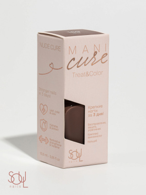 Soul Nails Лак для ногтей Nude Cure №169 10,5 мл.